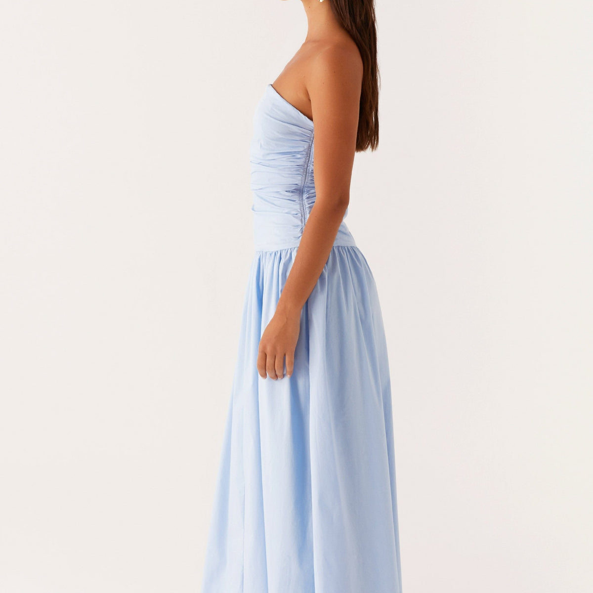 Norma | Cowl Neck Slinky Bias Cut Maxi Dress