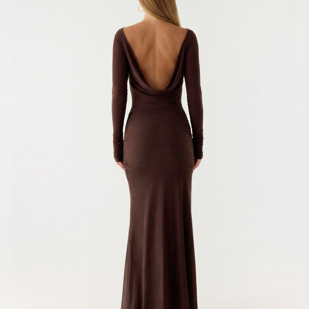 Susana | Maxi Dress with Open Back Detail