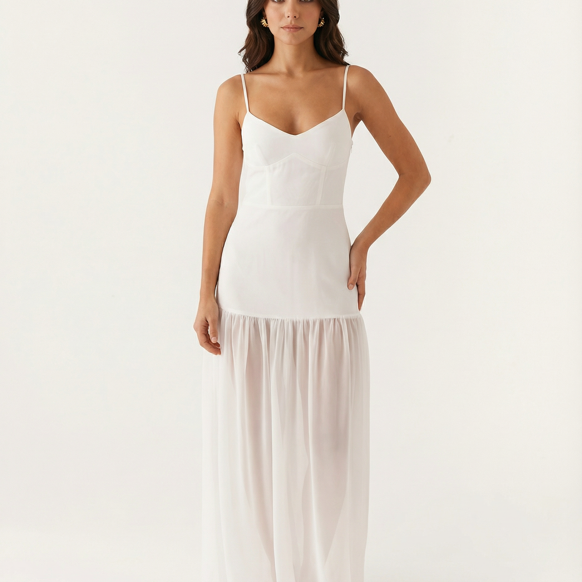 Ada | Maxi Dress with V-Neck and Relaxed Fit