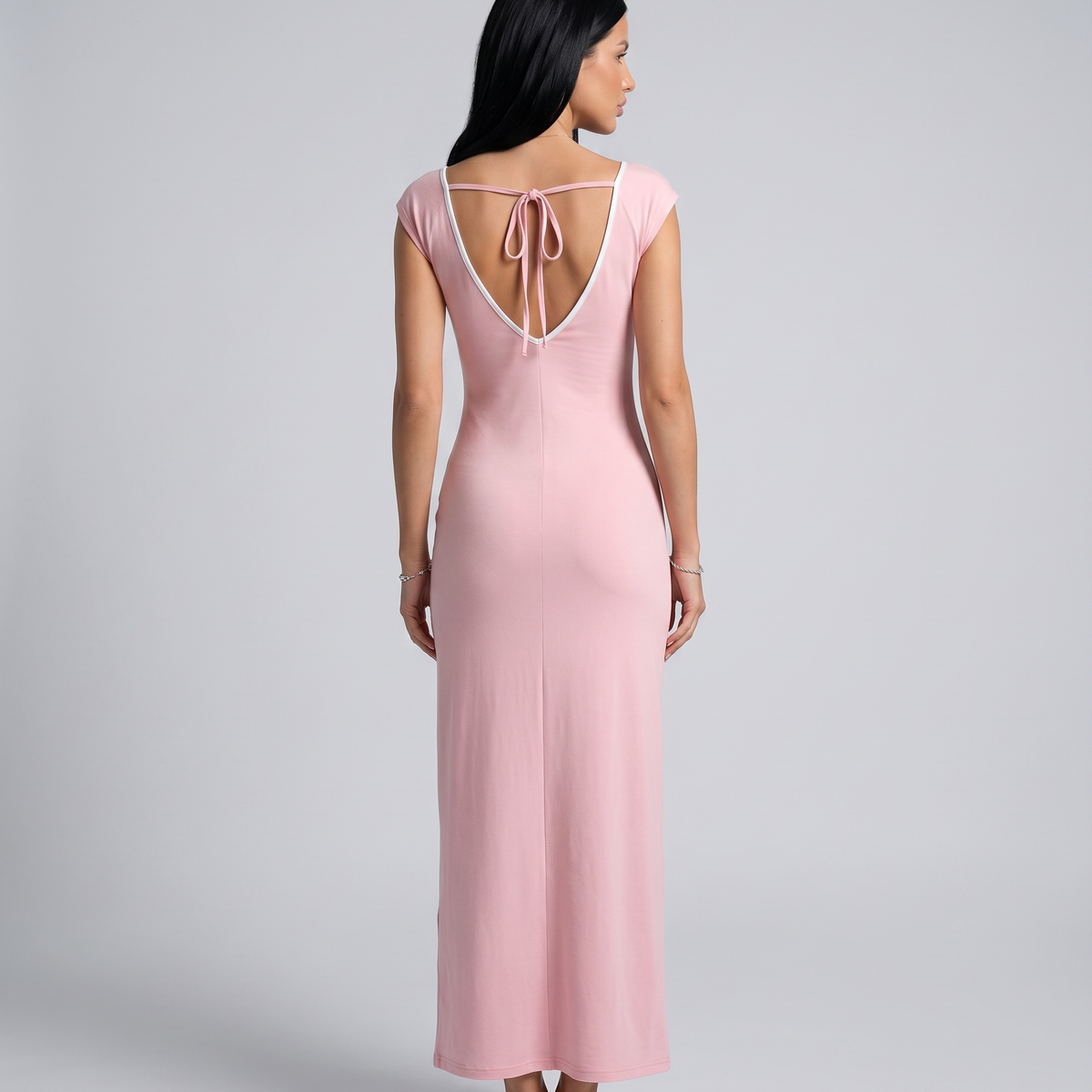 Delia | Off Shoulder Maxi Dress with Ruched Waist
