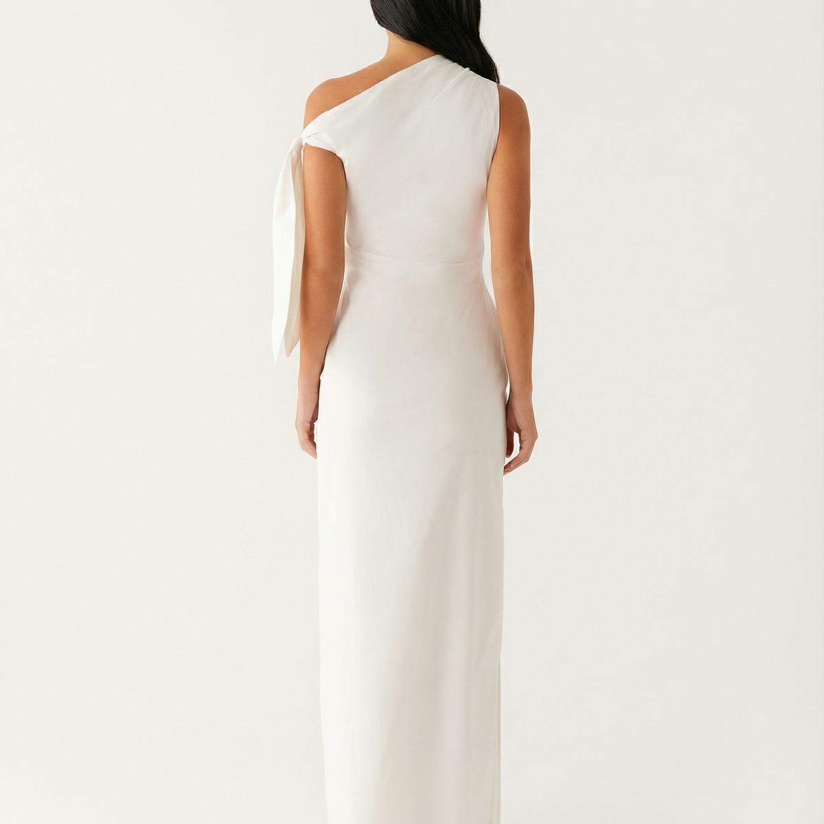 Beth | One-Shoulder Tie Maxi Dress