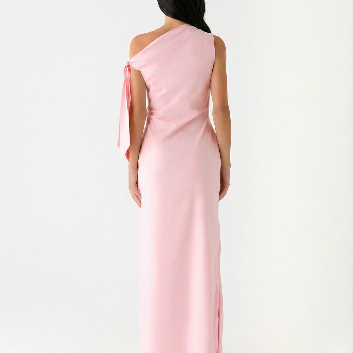 Beth | One-Shoulder Tie Maxi Dress