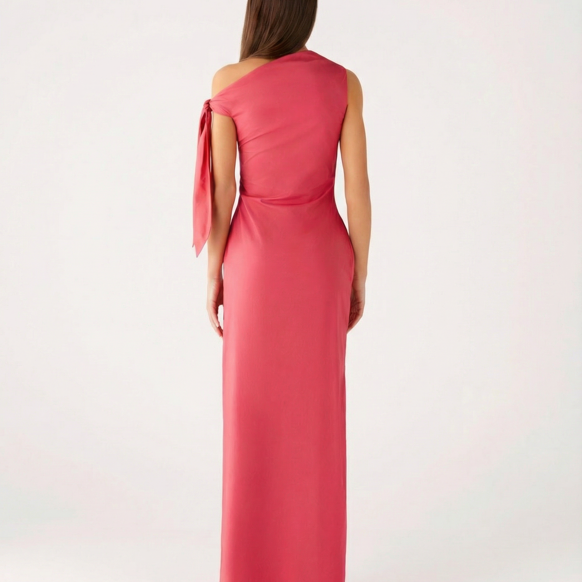 Beth | One-Shoulder Tie Maxi Dress
