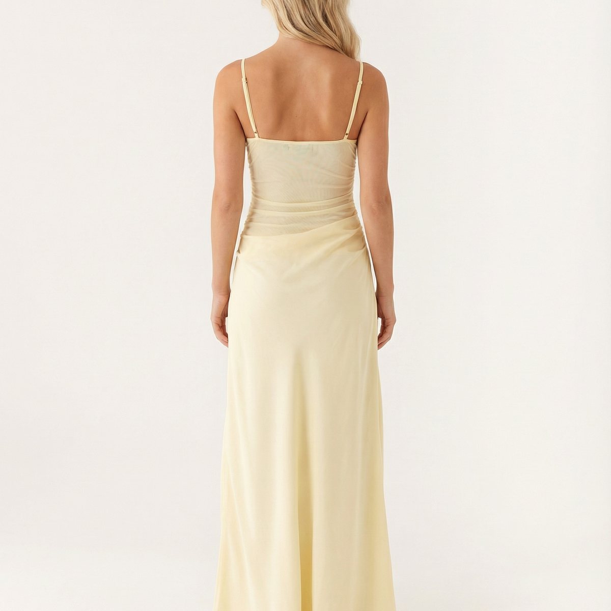 Tiffany | Maxi Dress with Underwired Bust and Cowl Draping