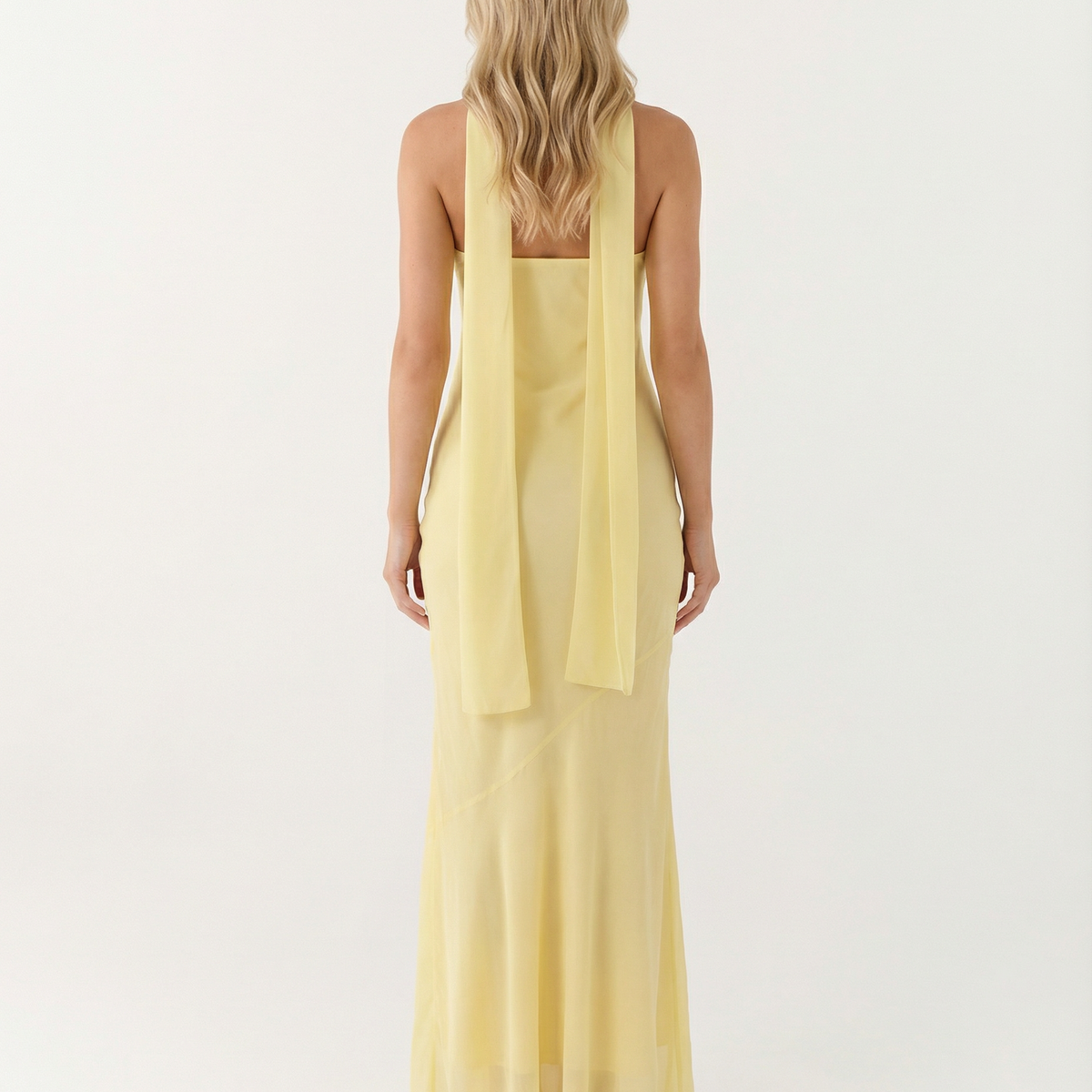 Shelia | Floral Chiffon Maxi Dress with Matching Scarf
