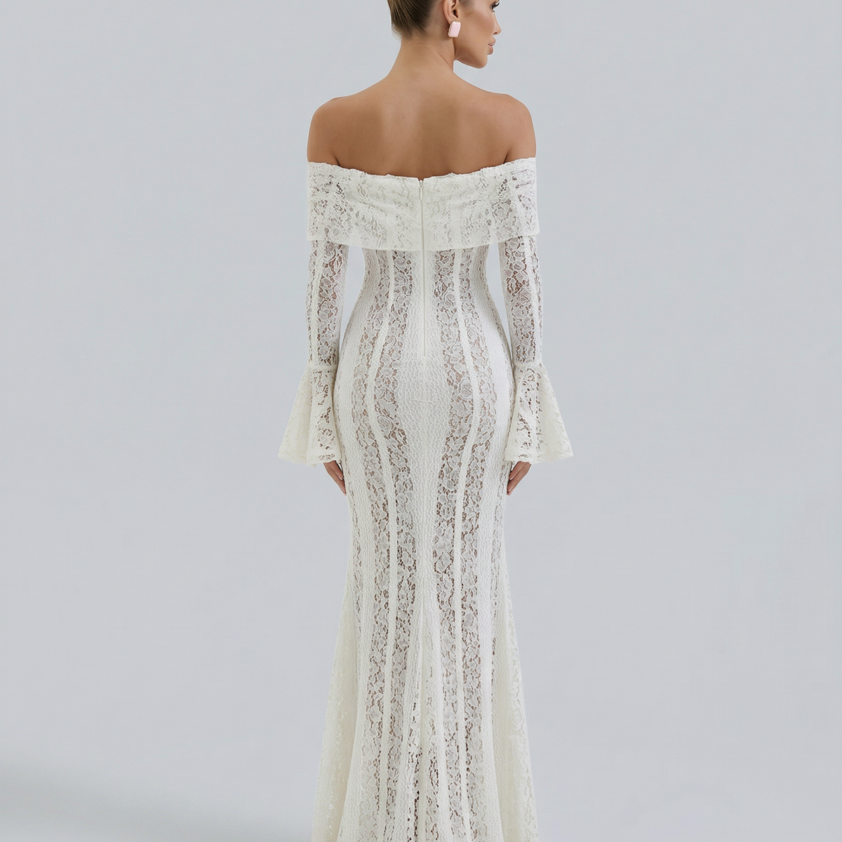 Kerry | Off Shoulder Lace Maxi Dress