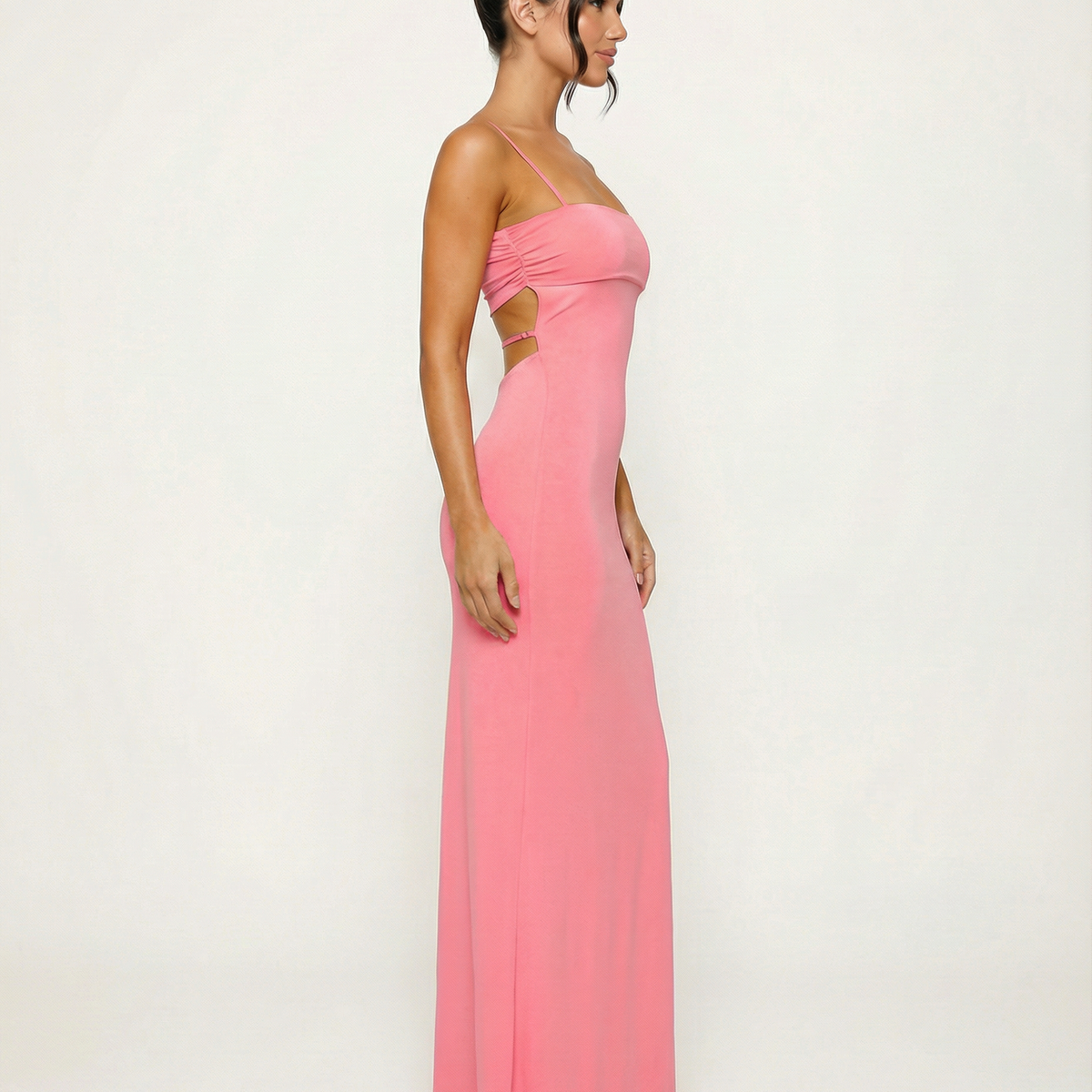 Maggie | Cut Out Strap Maxi Dress