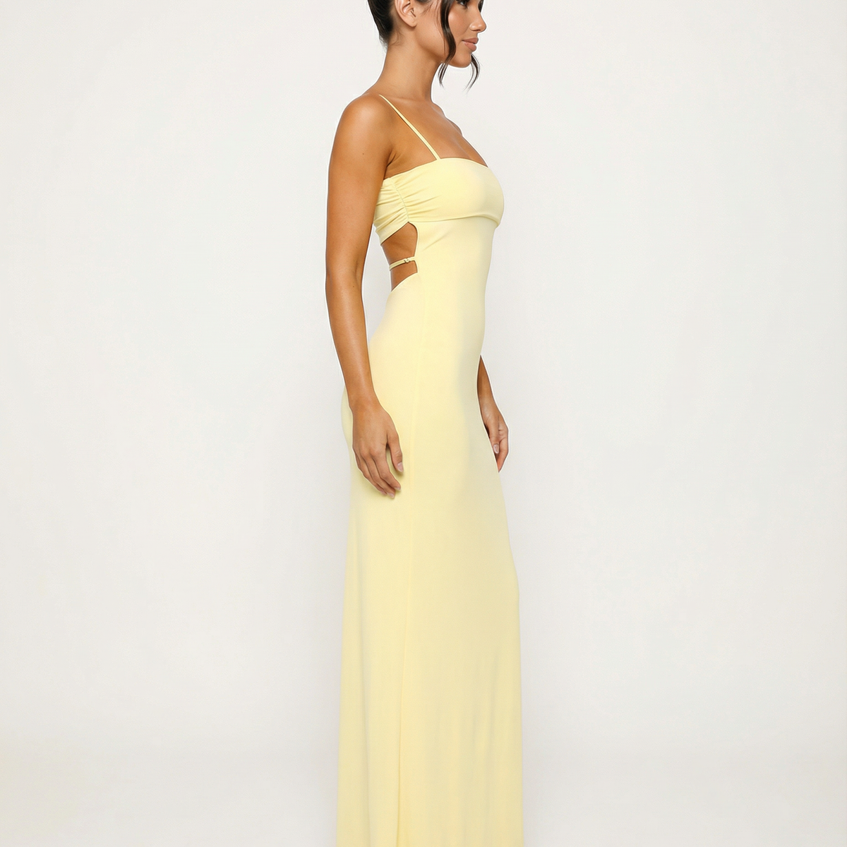 Maggie | Cut Out Strap Maxi Dress