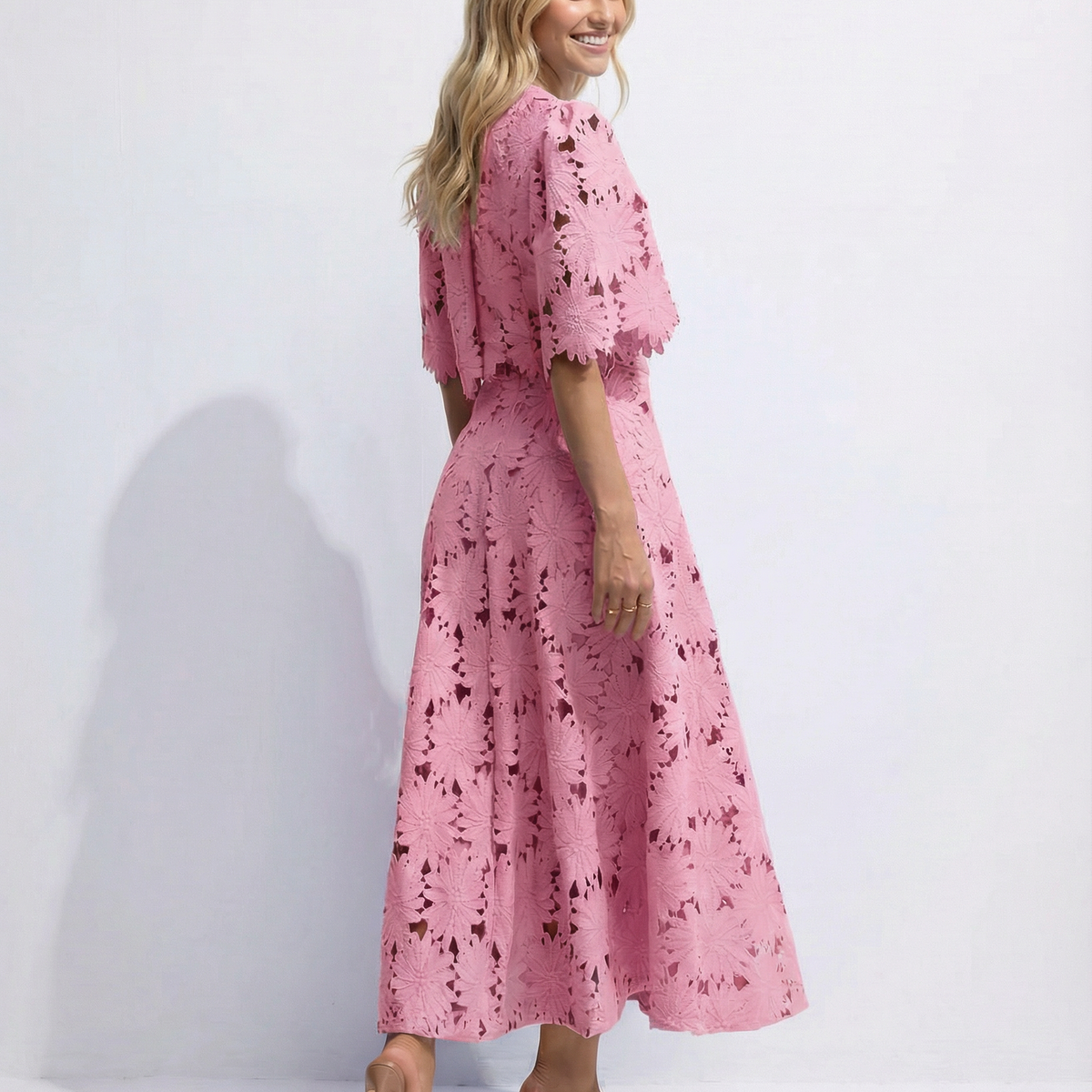 Rhonda | Lace Crop Top & Maxi Skirt Set