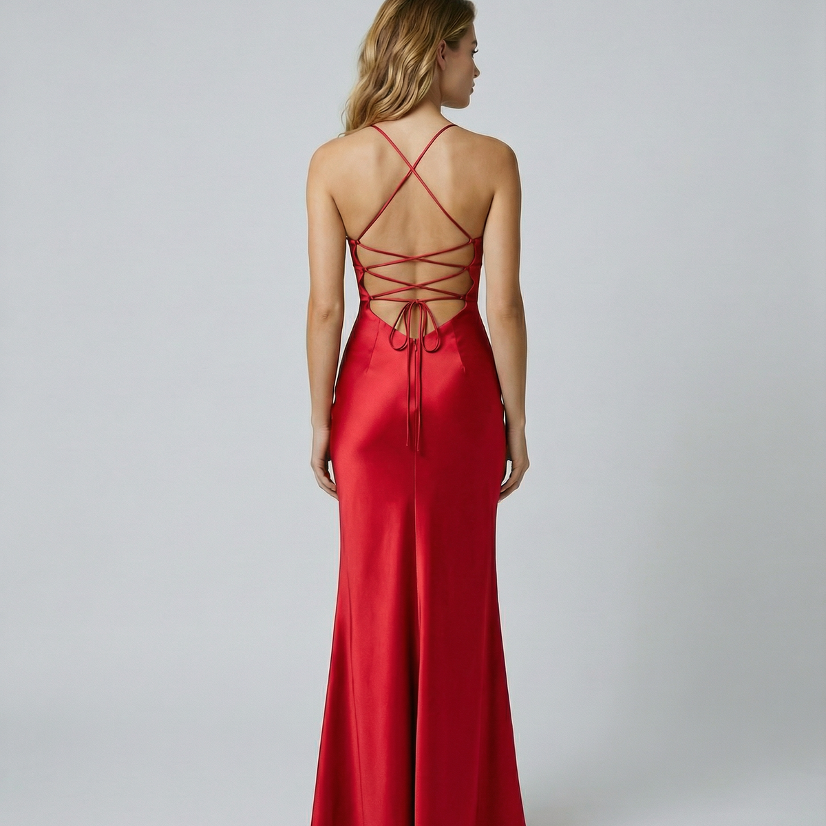 Vera | Maxi Dress with Lace-Up Back