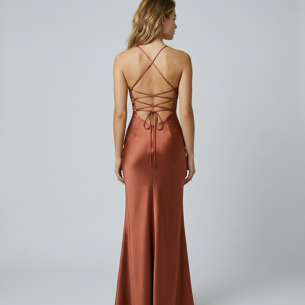 Vera | Maxi Dress with Lace-Up Back