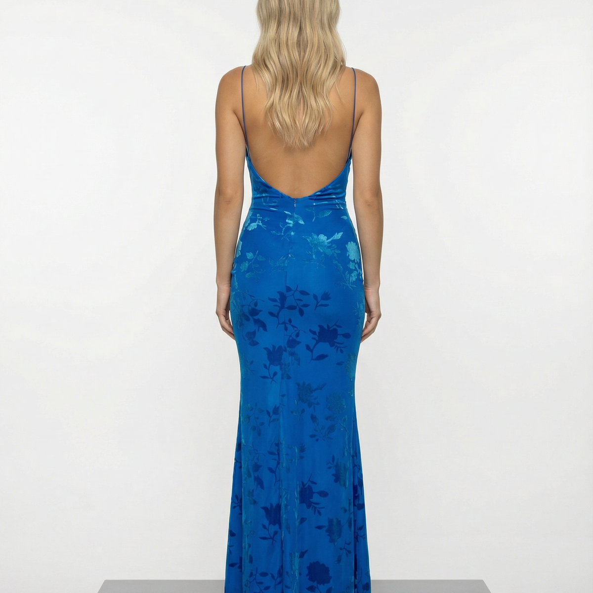 Pretoria | Maxi Dress with Cowl Neck and Open Back