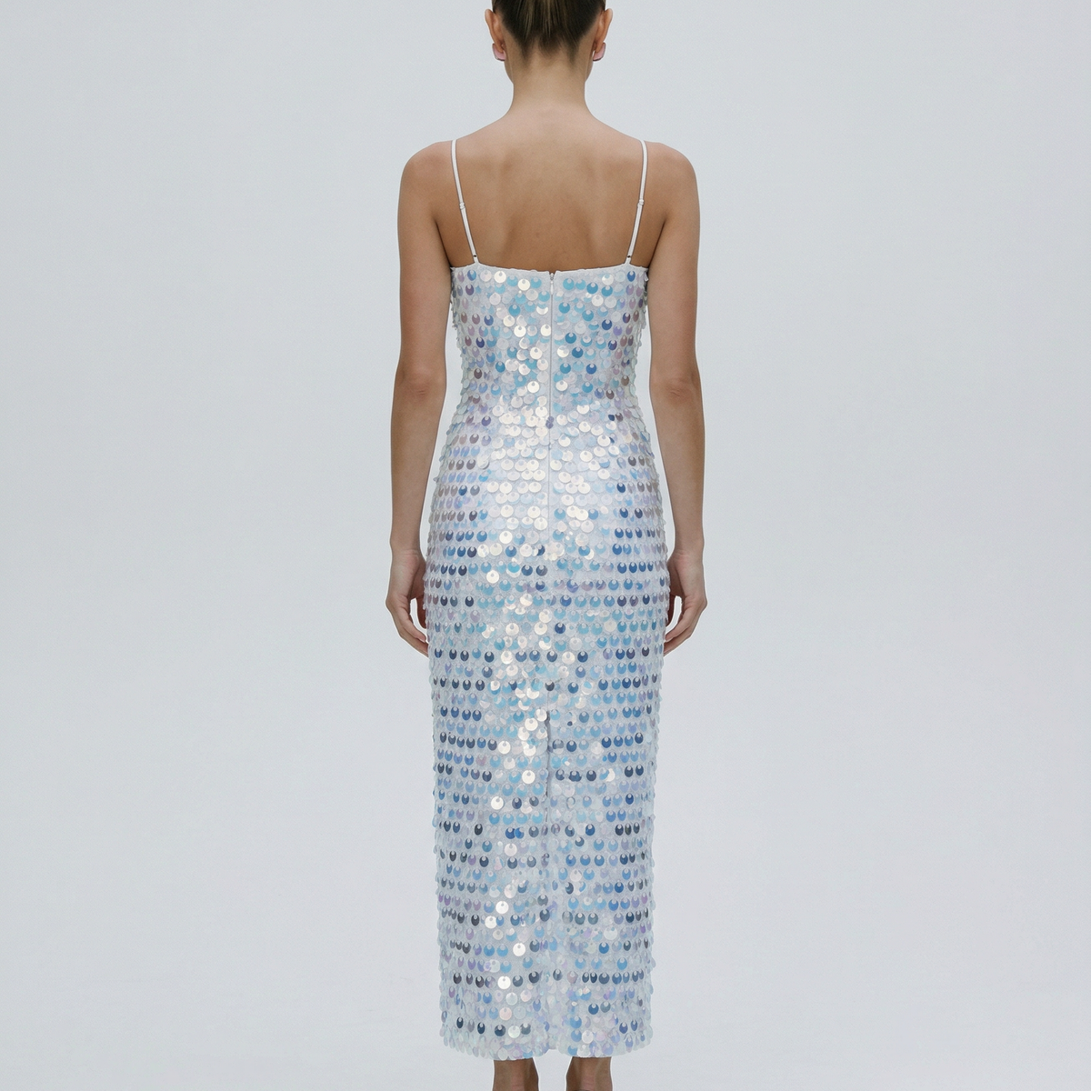 Kelley | Midi Dress with Sequin Detailing