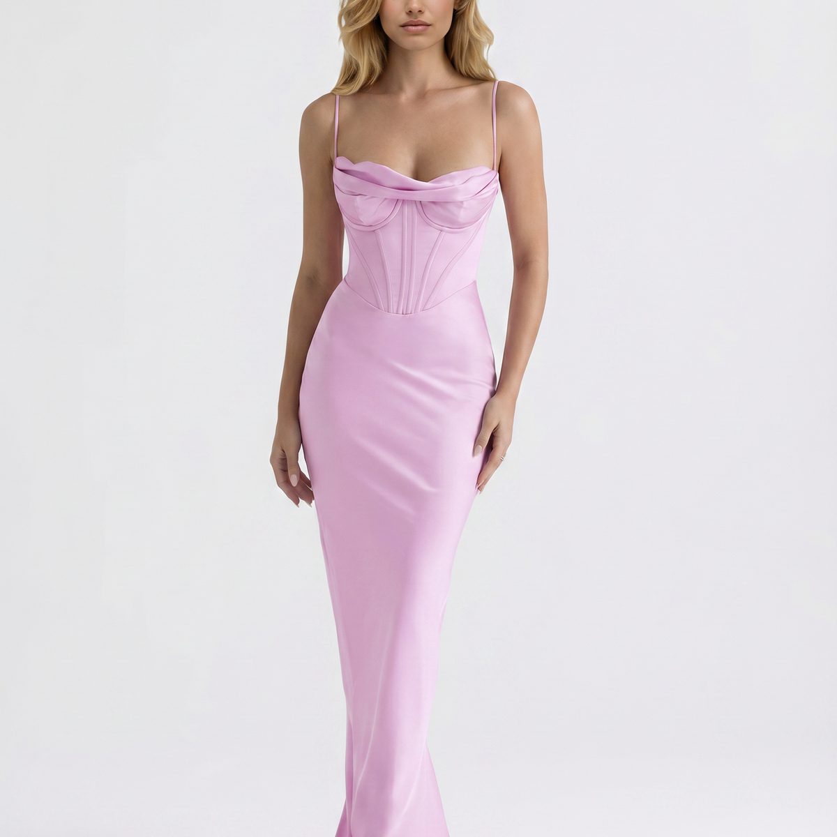 Anita | Maxi Dress with Corset Bodice