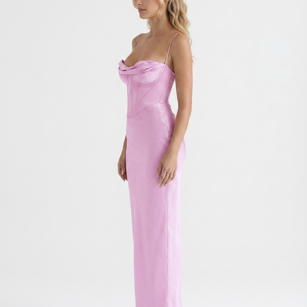 Anita | Maxi Dress with Corset Bodice