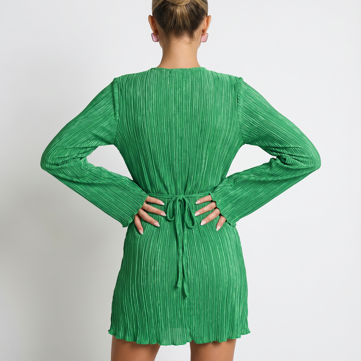 Lorie | Mini Dress with Pleated Texture