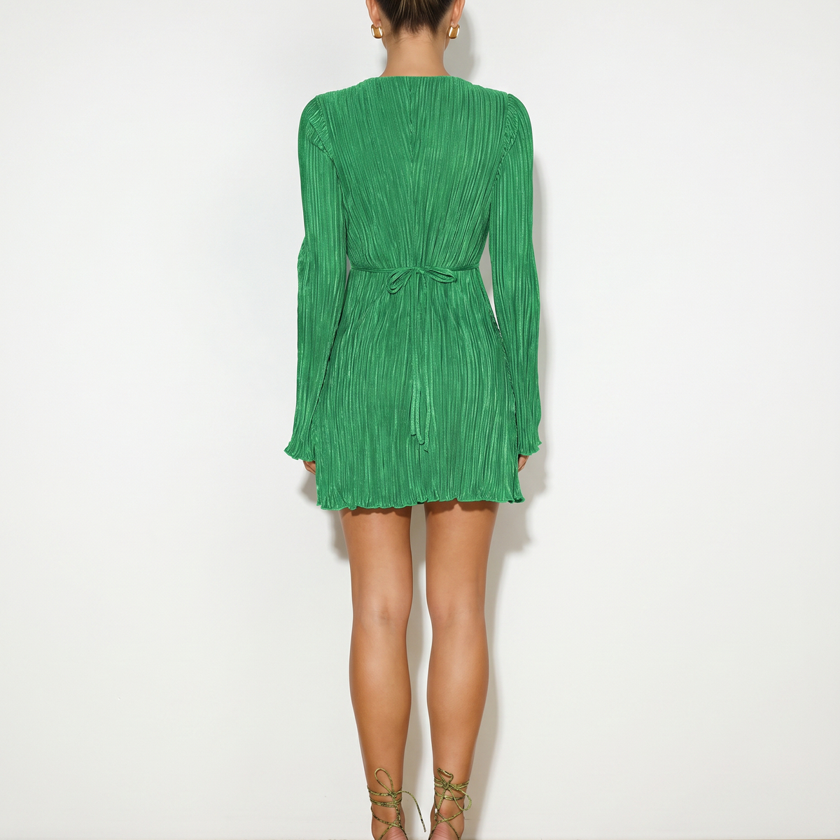 Lorie | Mini Dress with Pleated Texture