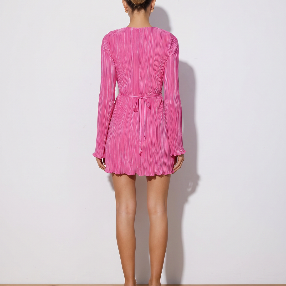 Lorie | Mini Dress with Pleated Texture
