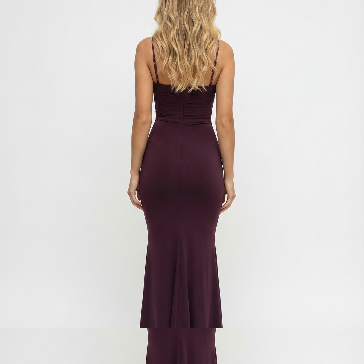 Mia | Maxi Bodycon Dress with Cowl Neck