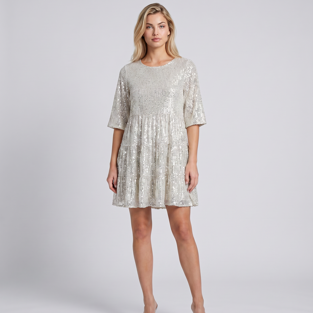 Arlene | Mini Dress with Sequin Finish