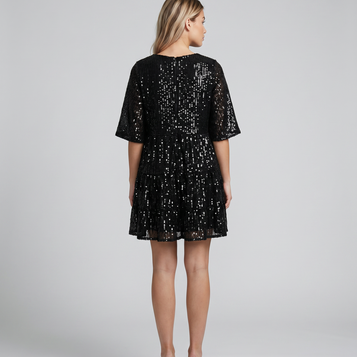 Arlene | Mini Dress with Sequin Finish