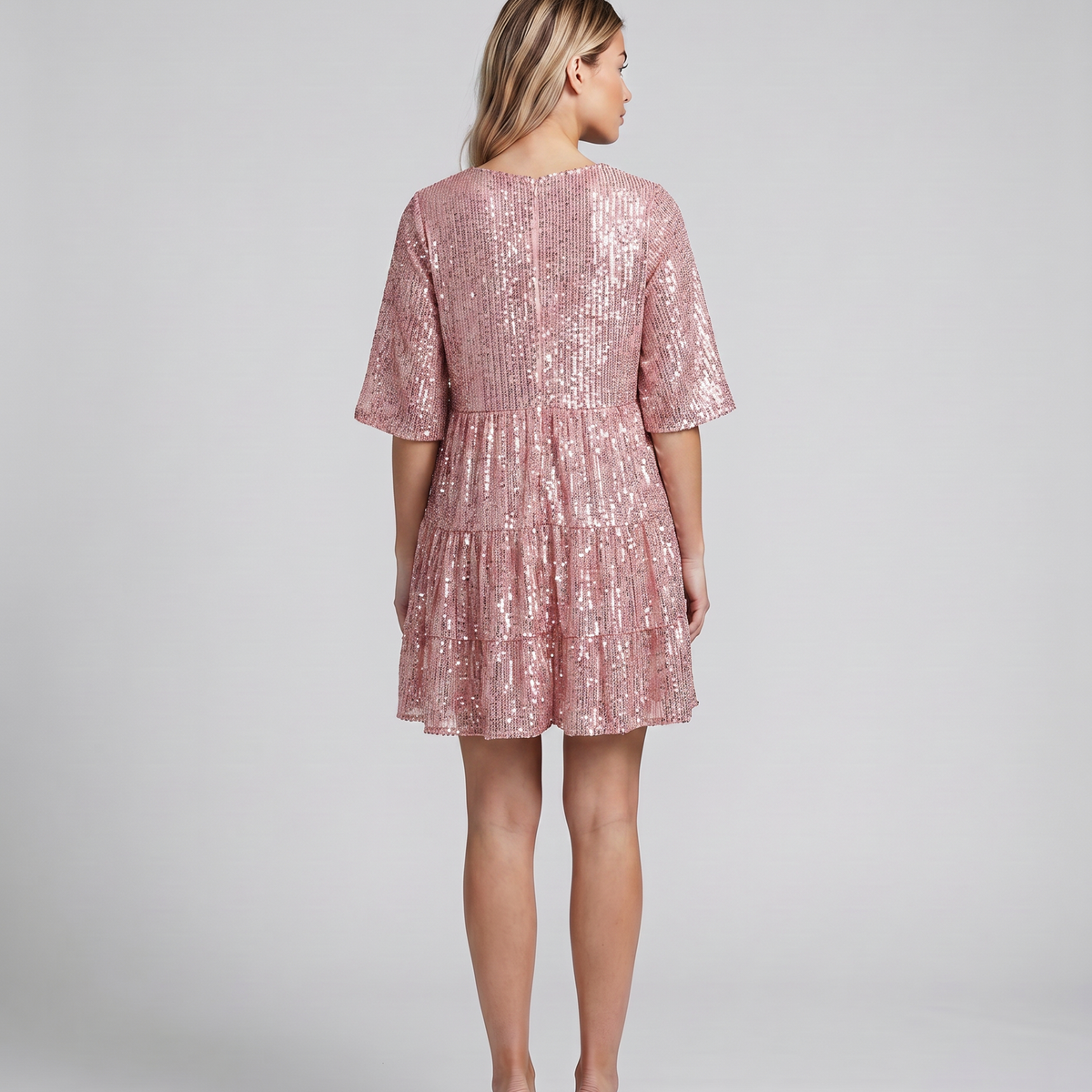 Arlene | Mini Dress with Sequin Finish