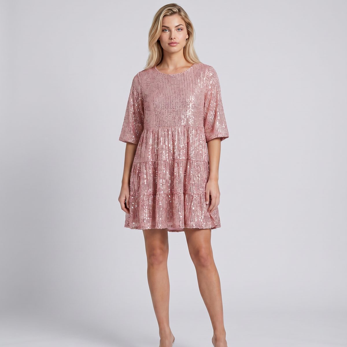 Arlene | Mini Dress with Sequin Finish