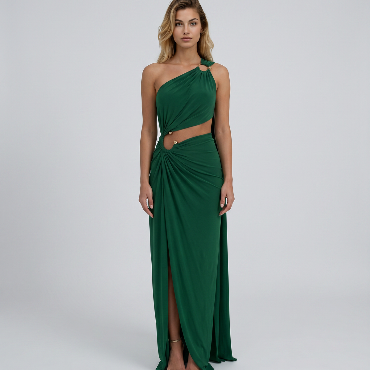 Jocelyn | Maxi Dress with Asymmetrical Cut-Out
