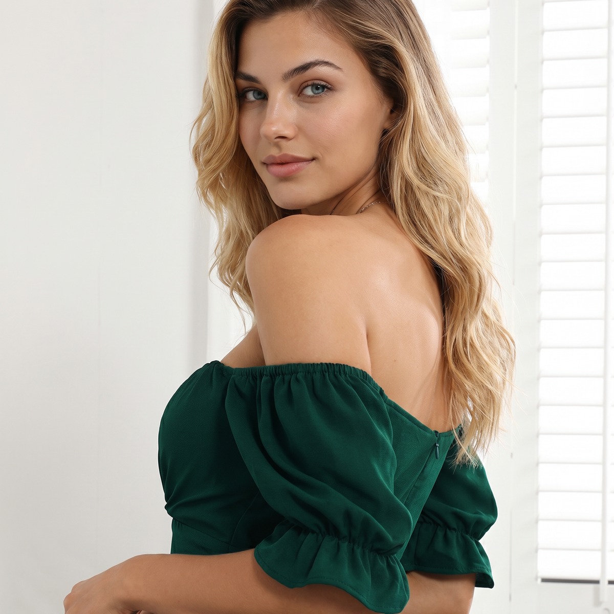 Shari | Mini Dress with Ruffled Hem