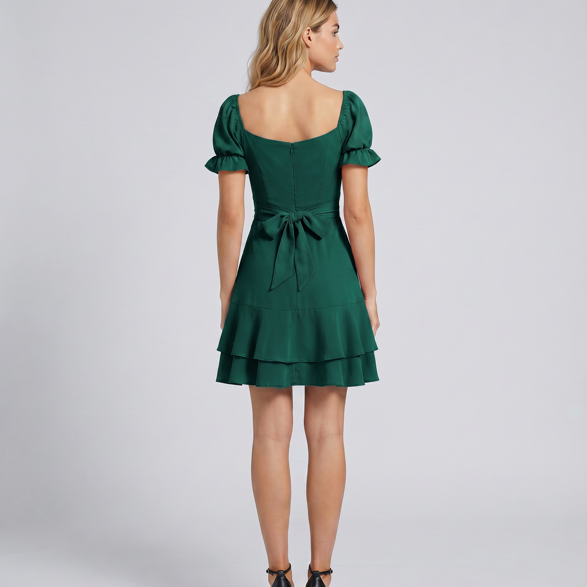 Shari | Mini Dress with Ruffled Hem