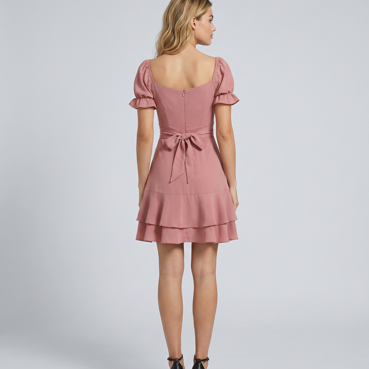 Shari | Mini Dress with Ruffled Hem