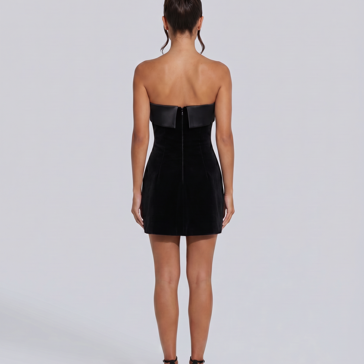 Lena | Mini Dress with Strapless Bodice and A-Line Skirt