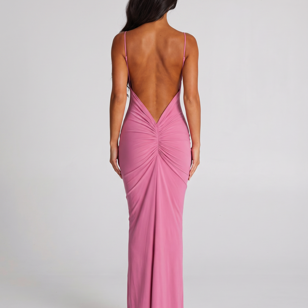 Helen | Slip Maxi Dress with Open Back