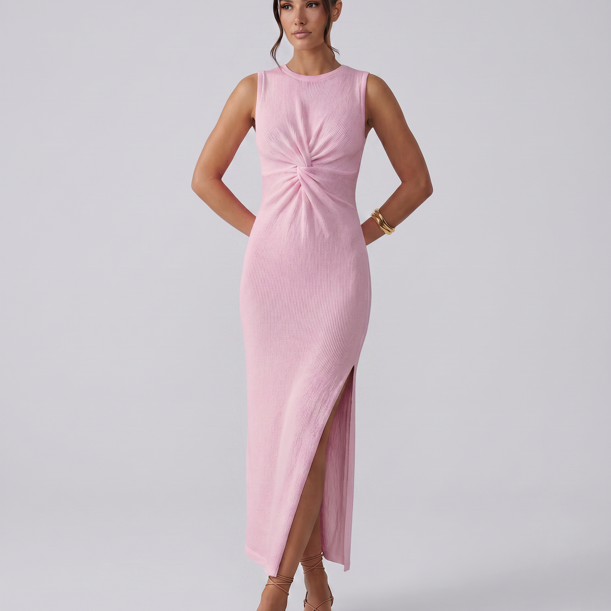 Cassia | Maxi Dress with Twist-Front Detail