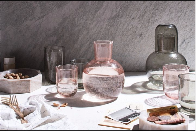 Carafe and Glass | Clear