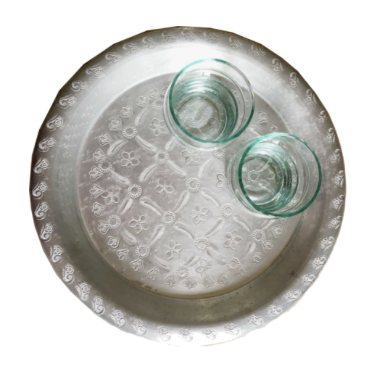 Vintage Aluminum Tray