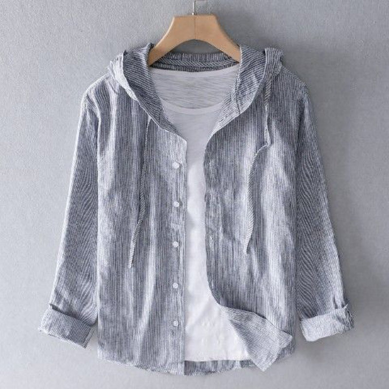 Soft Ivory Hooded Long Sleeve Relaxed Fit Top | Alvara Collection 10