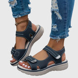 Taupe Cushioned Wide Toe Box Orthopedic Sandals | Emery Collection 1