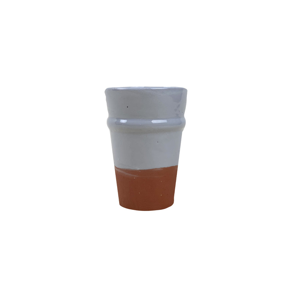 Gray Terracotta Teacup