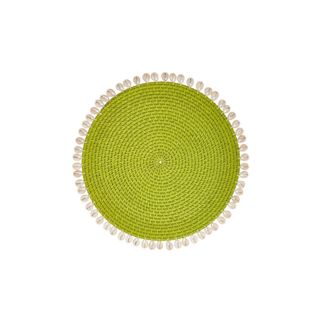 Capiz Placemats Set Of 4 | Green