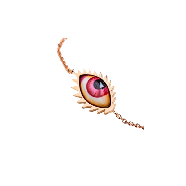 14k Pink Gold Bracelet