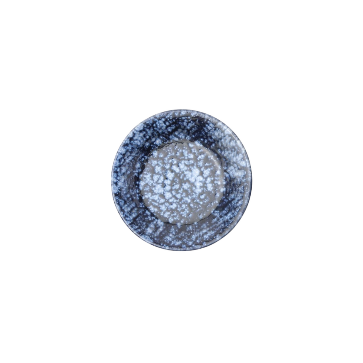 Isla Appetizer Plate | Spotted Black/Navy