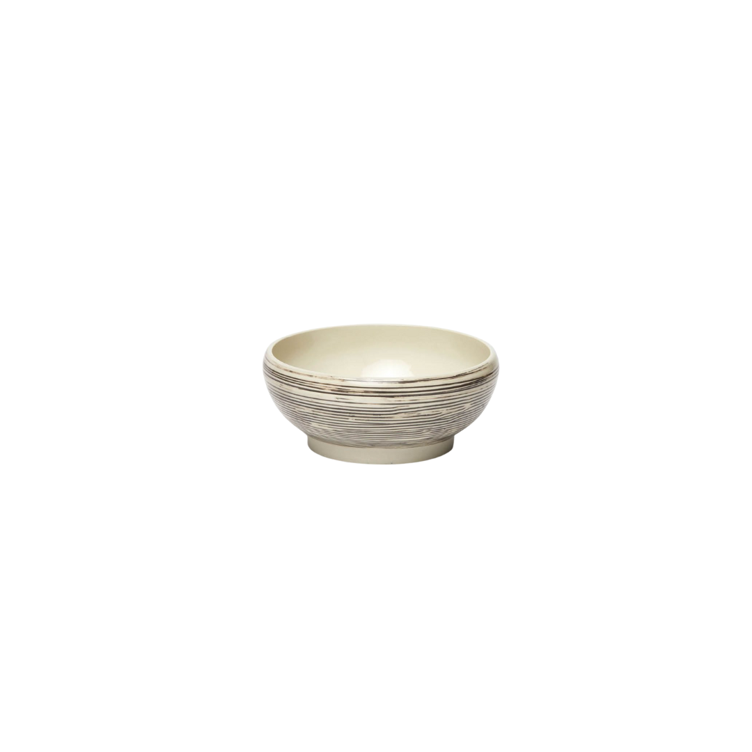 Nolan Soup Bowl | Black & Cream