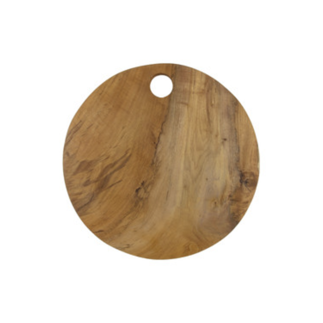 Teak Root Circular Cutting Board