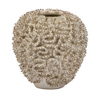 Carnation Coral Vase | Large, White