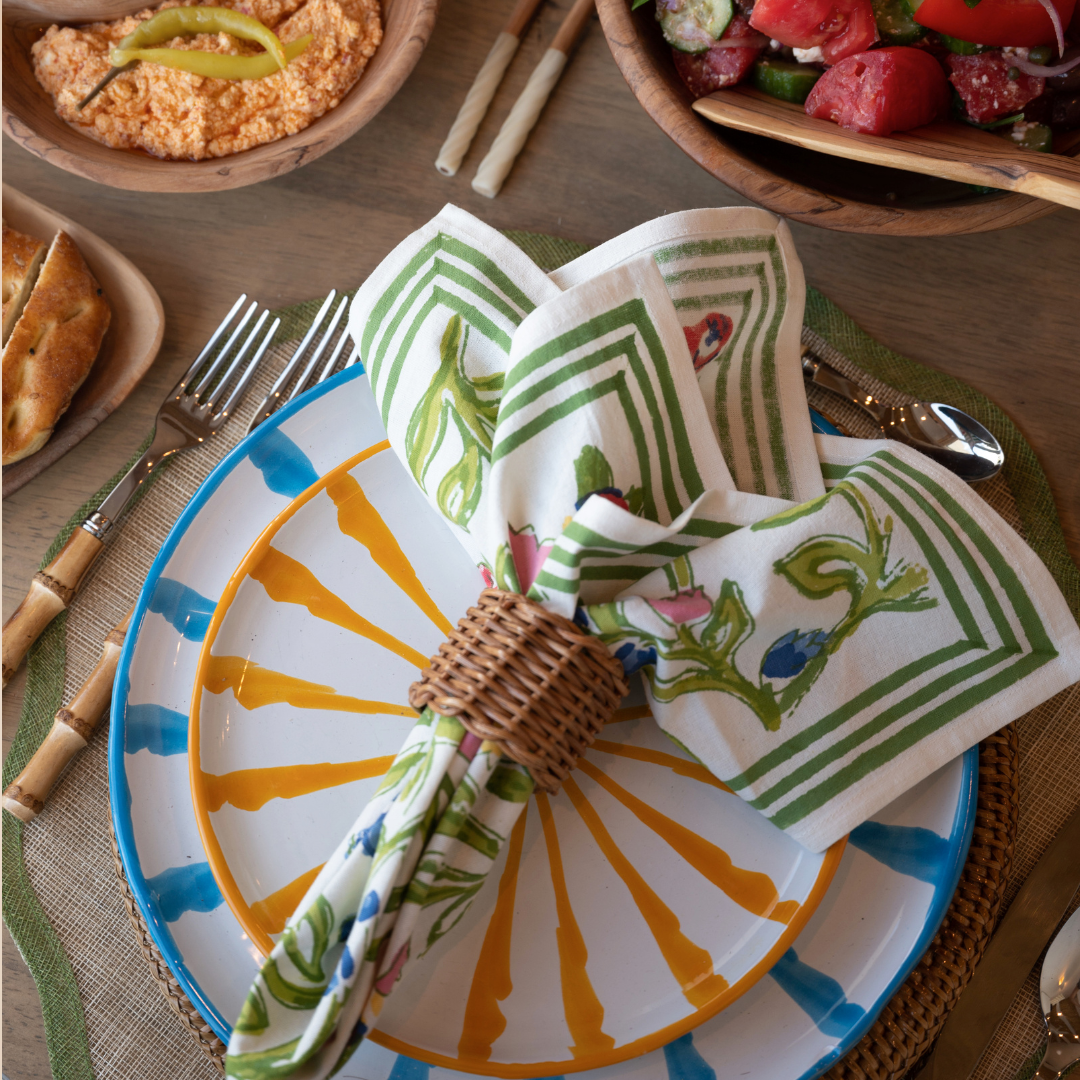 Blurred Lines Salad Plate - Set of 2