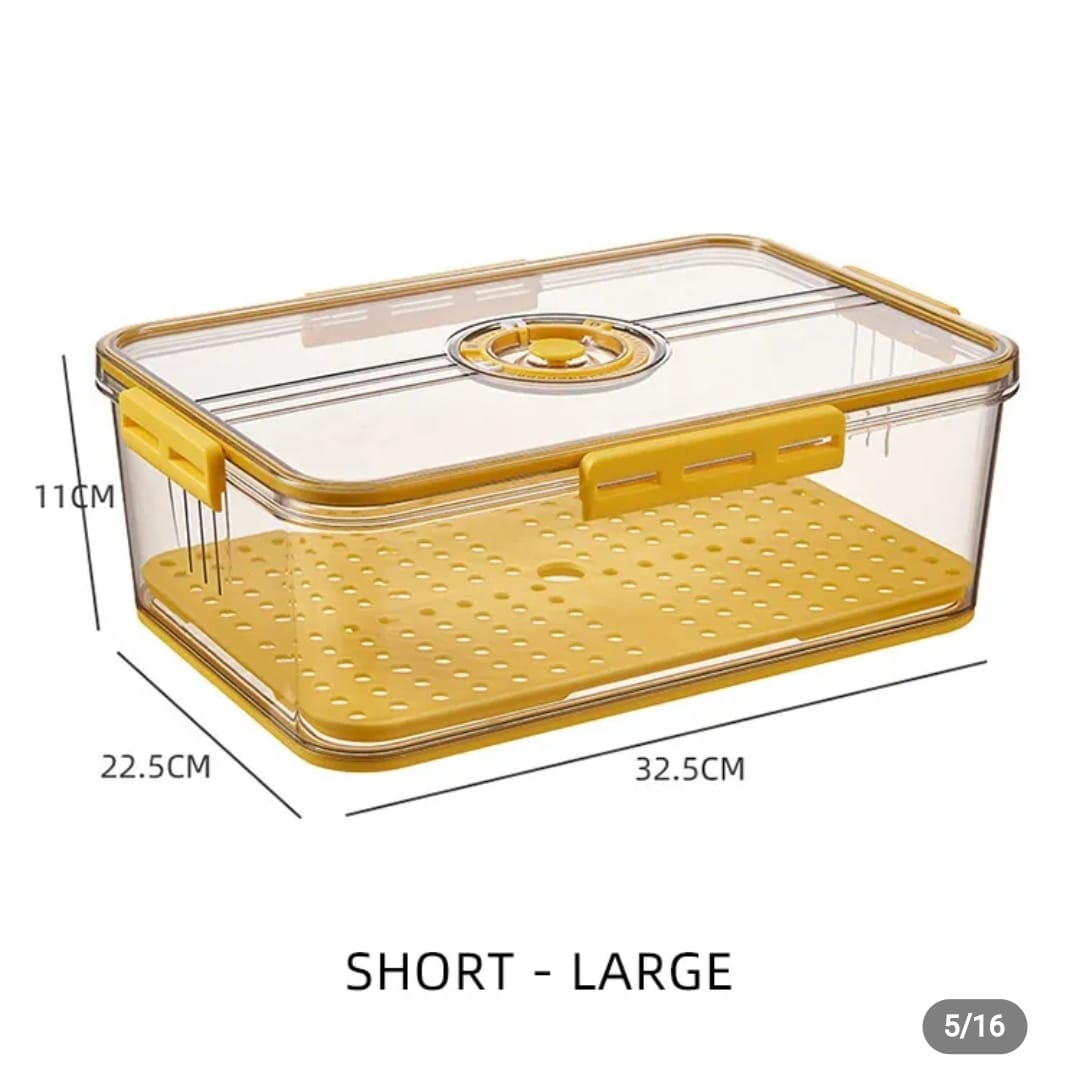 Timer® Smart Storage Bin For Veggies & Fruits