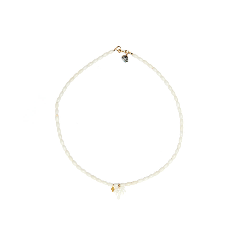 White Coral Necklace