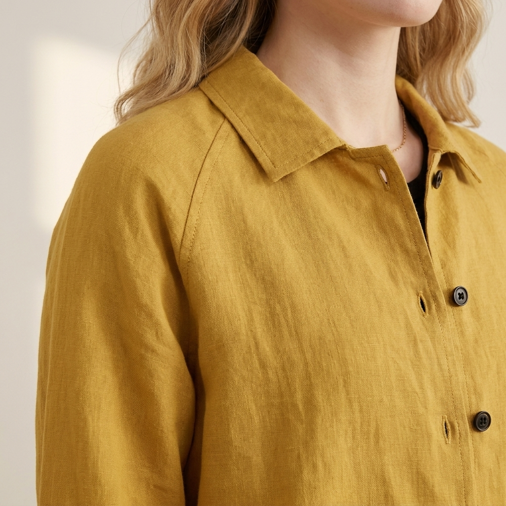 White Buttoned Relaxed Fit Blouse for Women | Elara Collection 4