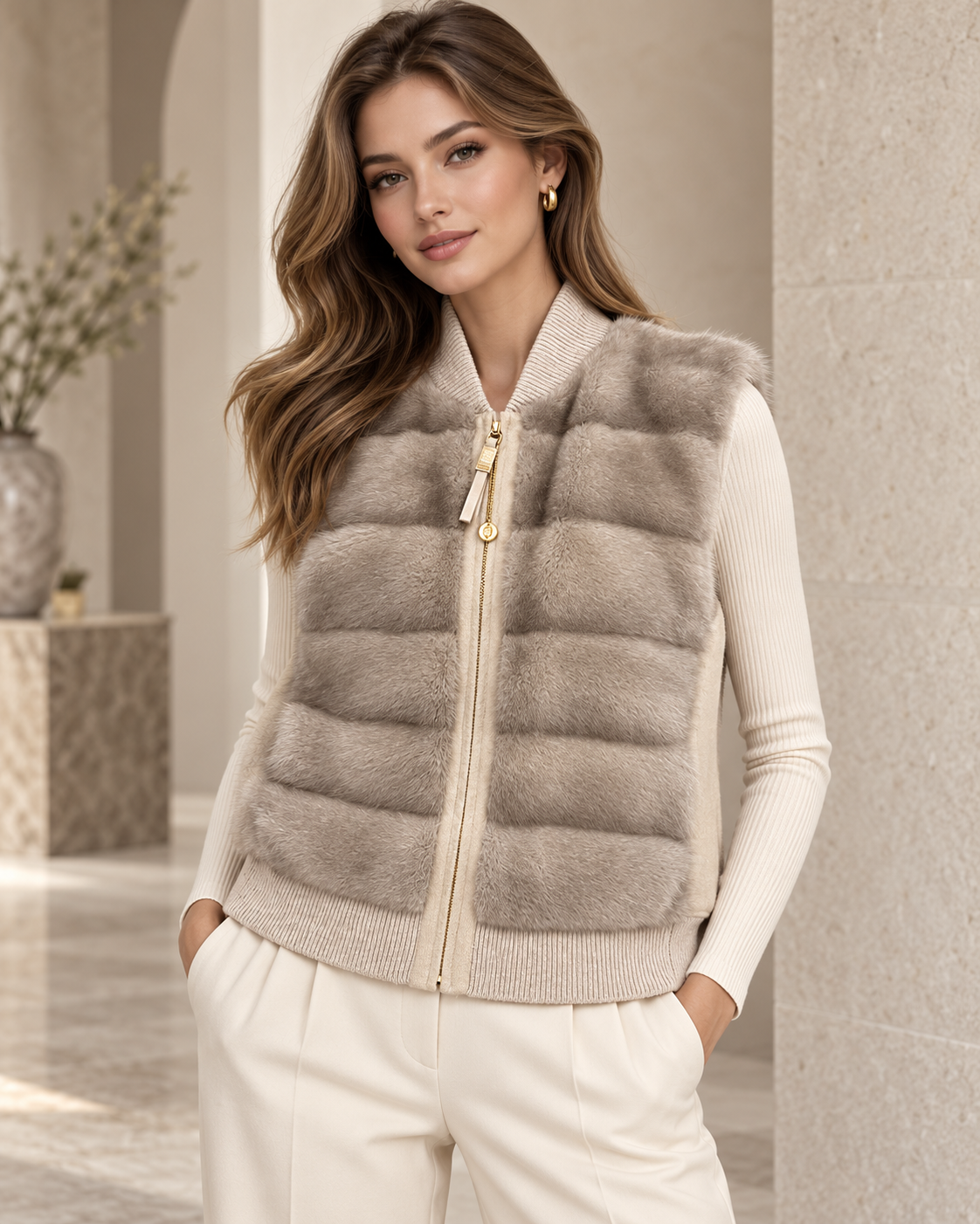 Buy Women's Cashmere Autumn Vest 